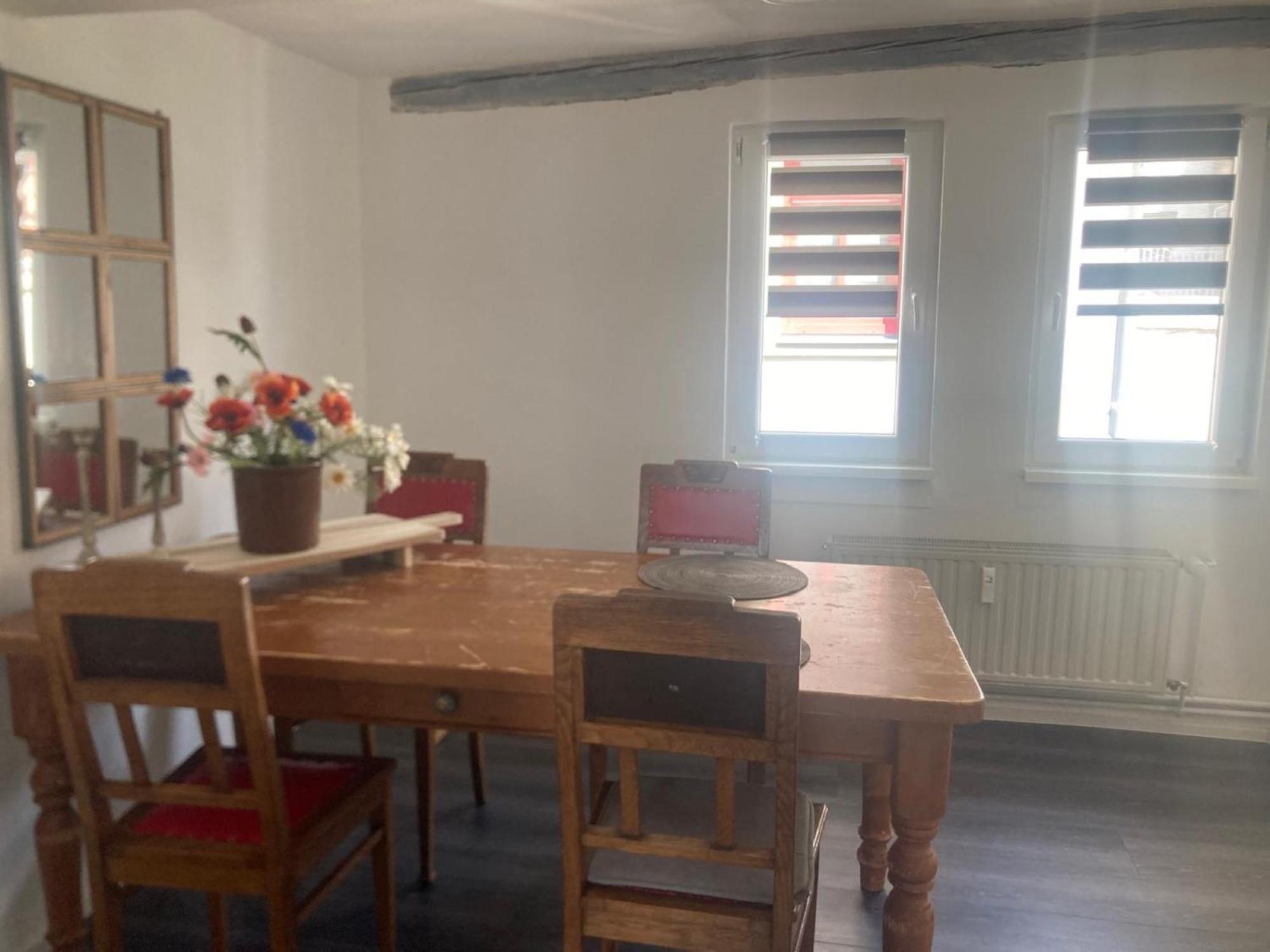 Charmante Ferienwohnung Im Gaesschen รูโดลชตัดท์ ภายนอก รูปภาพ
